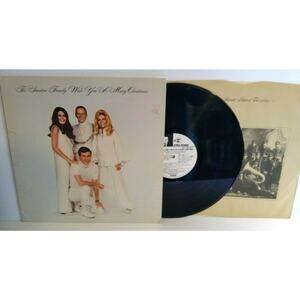 The Sinatra Family Wish You A Merry Christmas Vinyl LP Record Album 1969 Promo